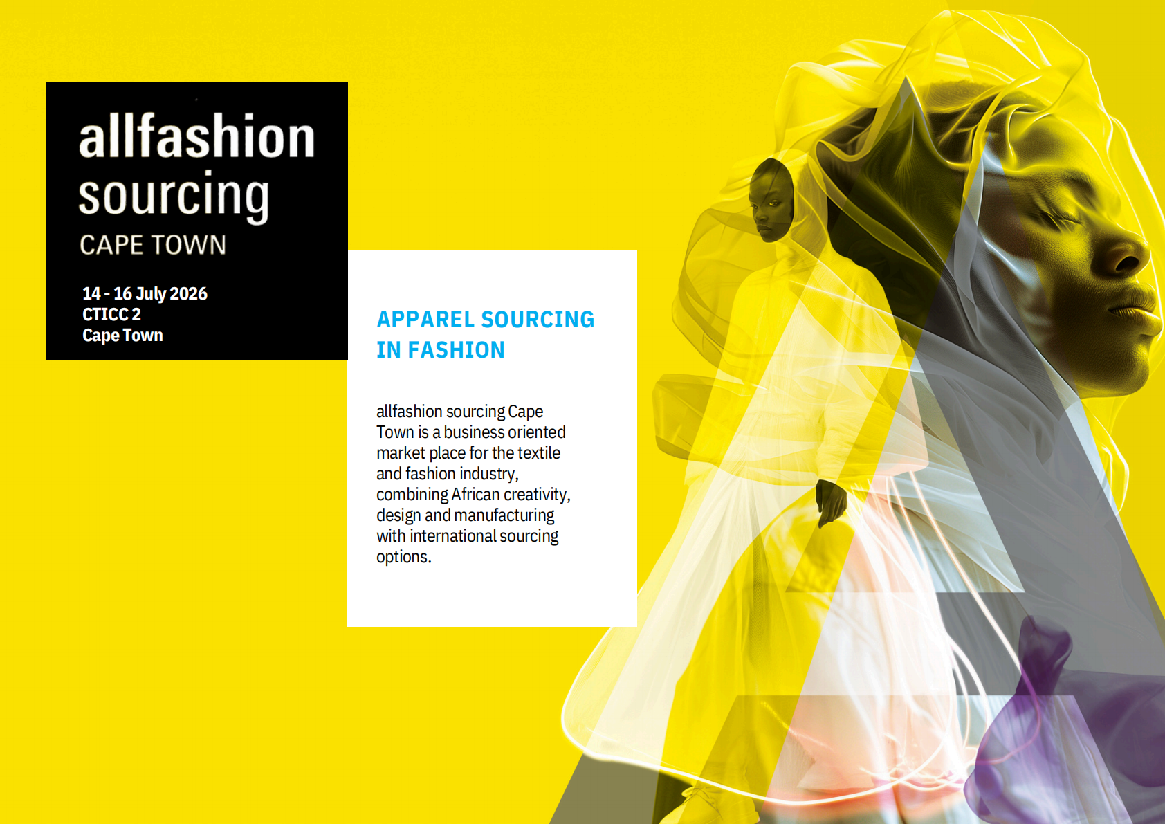 南非成衣及纺织品、皮革与鞋类展览会（All fashion Sourcing）