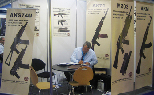 英国伦敦军警防务展览会DSEI