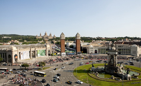 西班牙巴塞罗那会展中心蒙特惠奇展馆 Fira Barcelona Montjuic