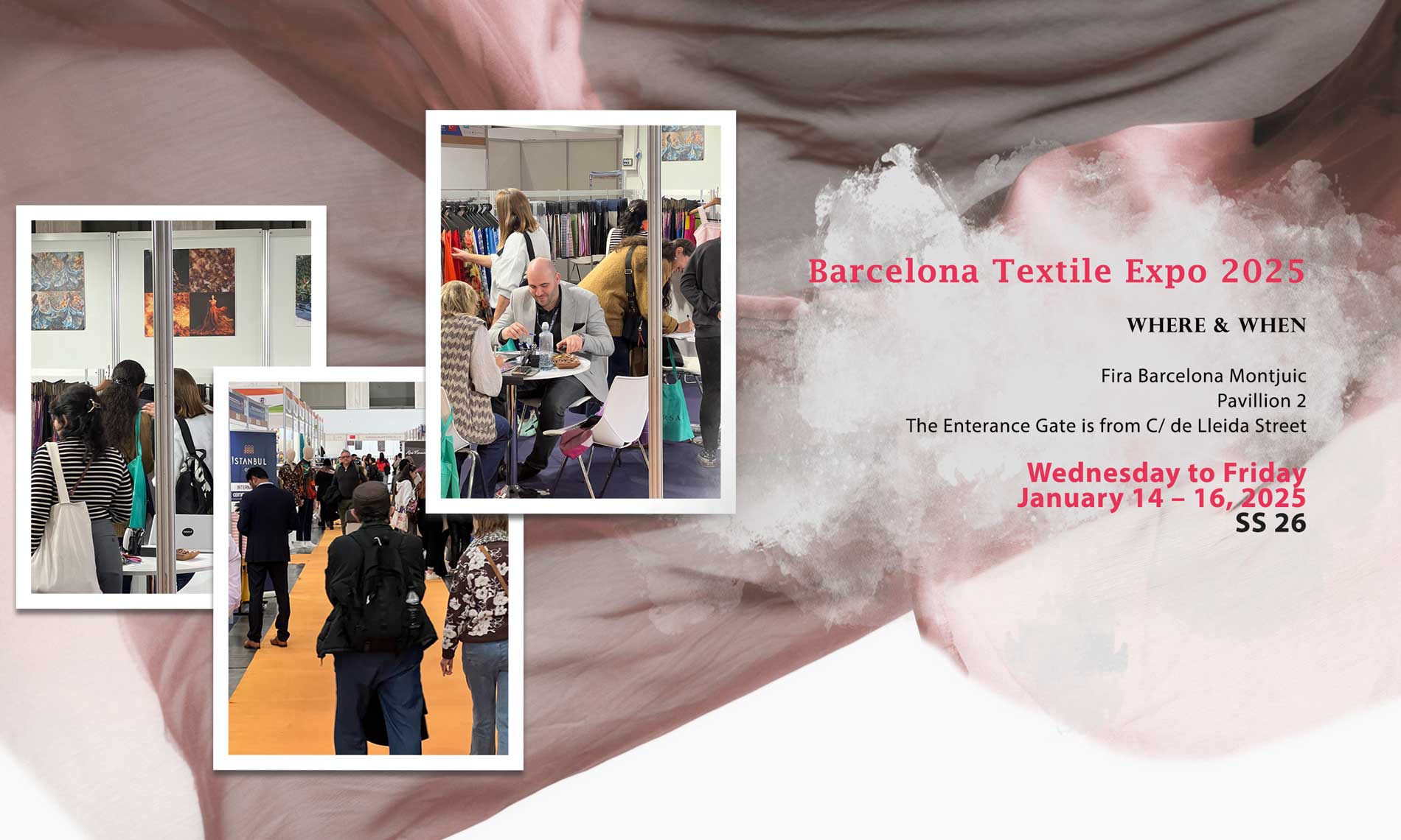 西班牙巴塞罗那国际纺织及面料展览会TEXTILE EXPO