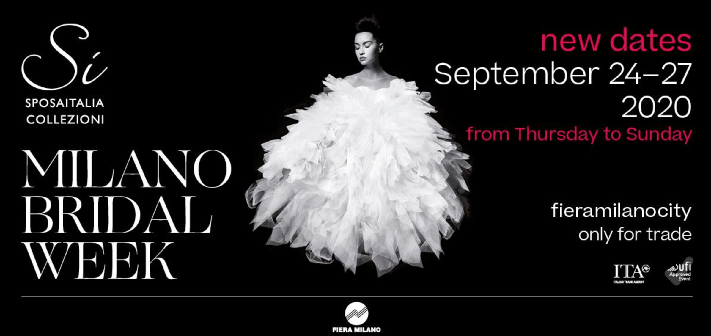 意大利米兰国际婚纱礼服展再度延期至9月